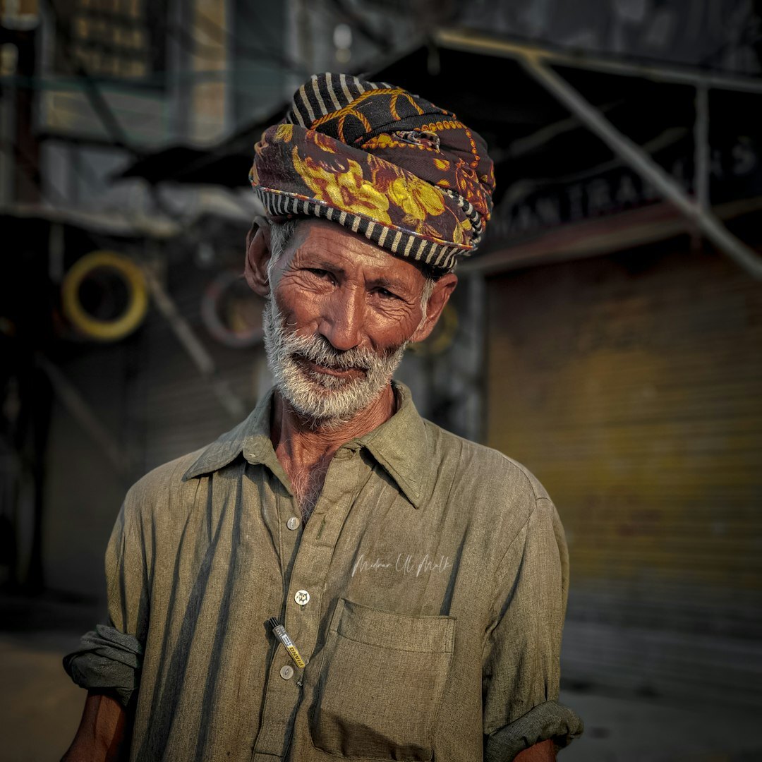 Senior studio director, experienced Asian professional man